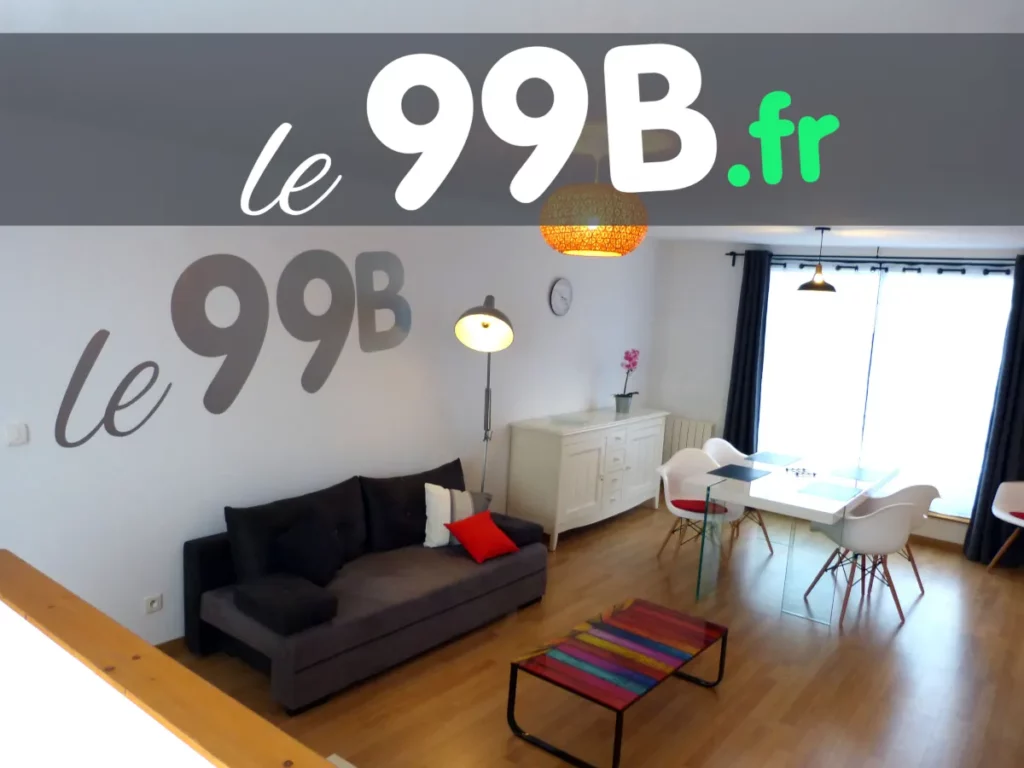 Appartement Le 99B - réservation directe sur le99b.fr